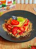 Fruity & Creamy Crispy Crepes