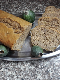 Una foto de Budín de guayaba