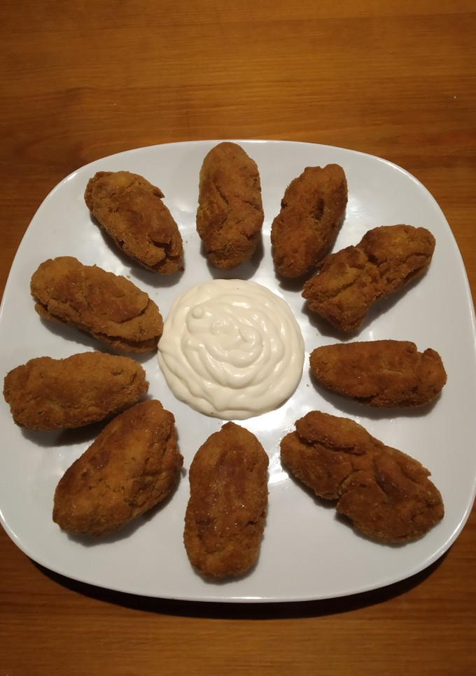 Una foto de Croquetas de garbanzos y atún