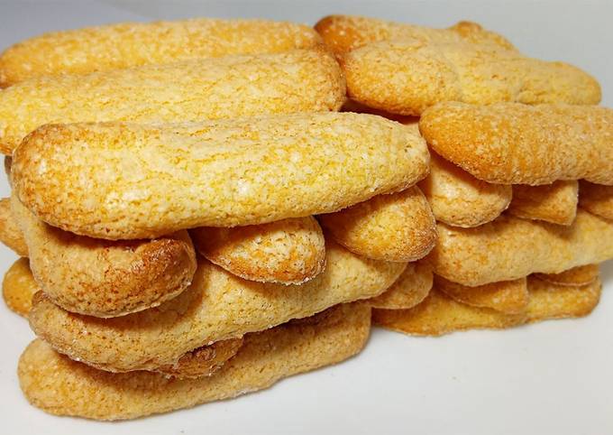 Бисквитное печенье Савоярди — рецепт печенья для «Тирамису» с пошаговыми фото