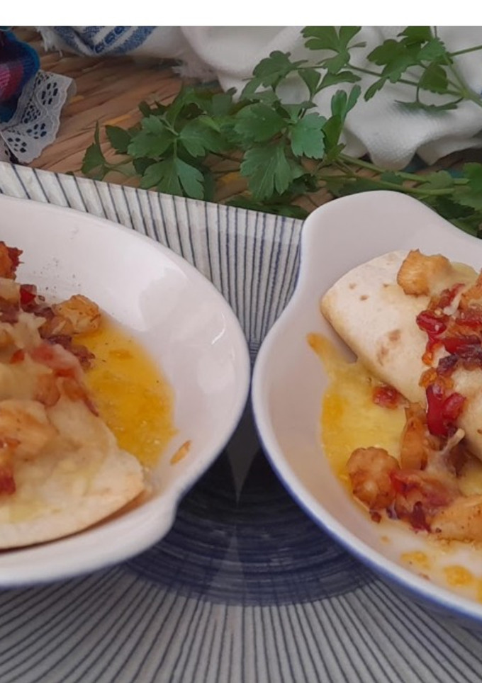 Una foto de Enchiladas de pollo