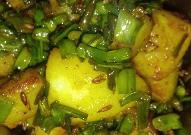 Recipe of Favorite Aloo Beans