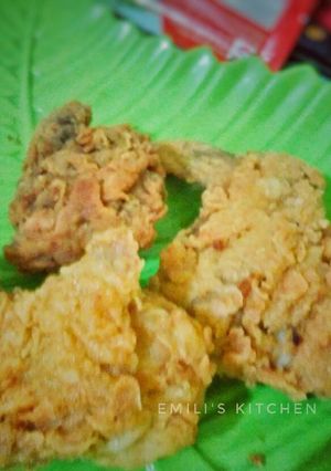 Foto resep Ayam Goreng Tepung Krispi Simpel Banget