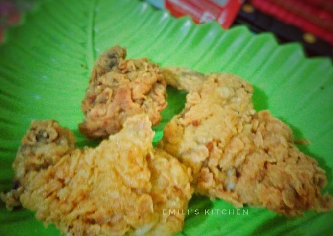 Ayam Goreng Tepung Krispi Simpel Banget