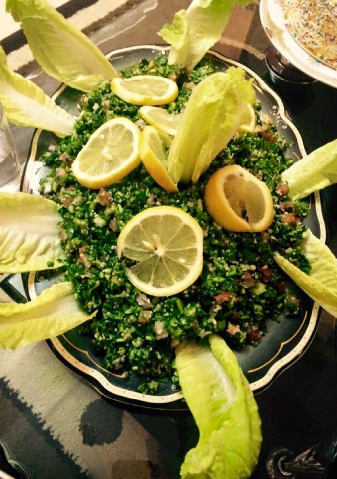 A picture of Tabbouleh.