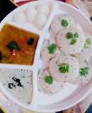 Idli Sambhar And Chutney