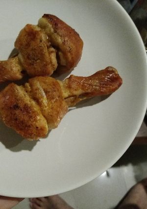 รูปของ ไก่ทอดไร้น้ำมัน airfry ขา3ส่วน