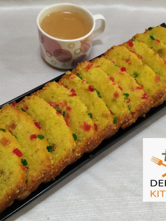टी टाईम टुटी फ्रुटी पाईनॲपल केक (teatime tutti fruti pineapple c रेसिपी चे मुख्य फोटो