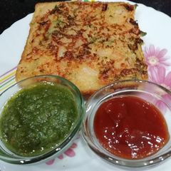 A picture of Instant Rava Toast.