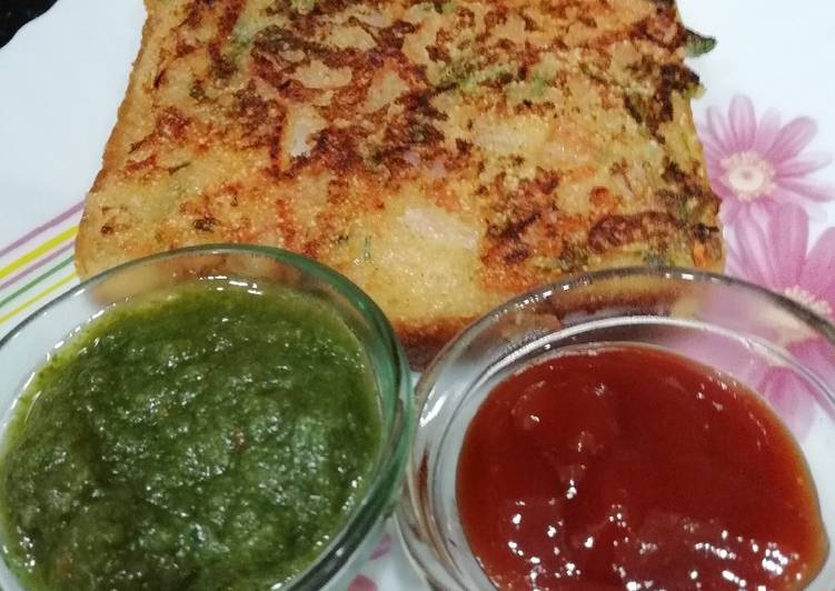 Recipe of Super Quick Homemade Instant Rava Toast