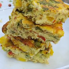 A picture of Baked frittata.