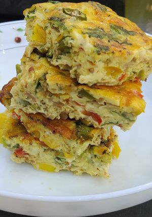 A picture of Baked frittata.
