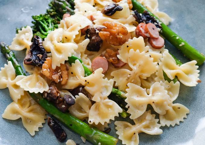 How to Prepare Popular Pasta with Asparagus and Broccolini for List of Recipe