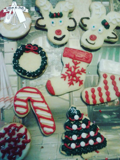 Una foto de Cookies navideñas