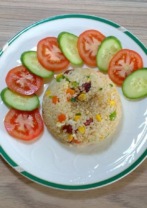 Hình của món Cơm chiên Dương Châu.