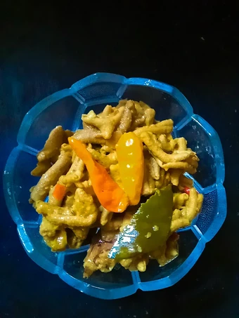 Langkah Mudah untuk Menyiapkan Resep Usus bumbu kuning yang Uenak Anti Ribet, Menggugah Selera