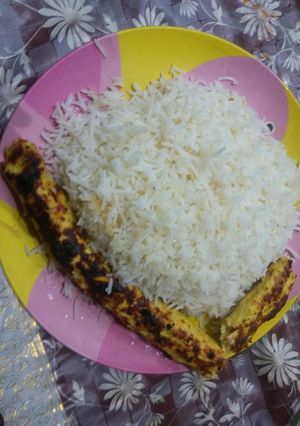 عکسی از دستور کوبیده مرغ