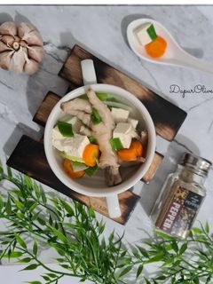 Foto resep Sup Ceker Tahu Wortel