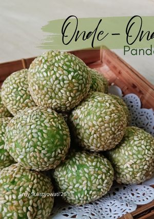 Foto resep Onde - onde Pandan
