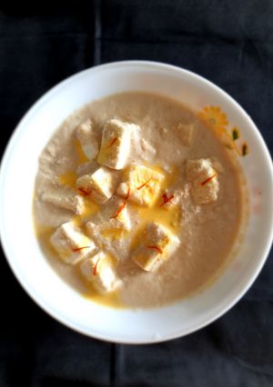 A picture of Mughlai Paneer.