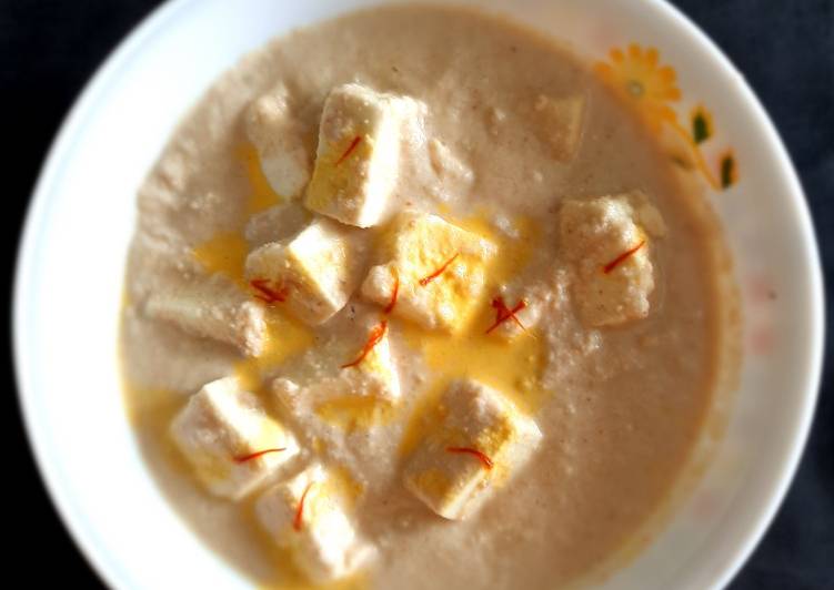 Easiest Way to Make Speedy Mughlai Paneer