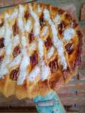 Pasta frola de mermelada de durazno