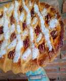 Pasta frola de mermelada de durazno