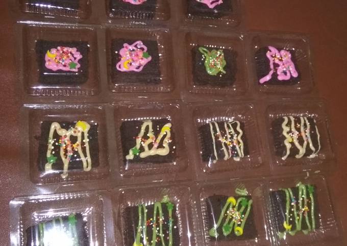 Resep Brownies toping glaze, Sempurna