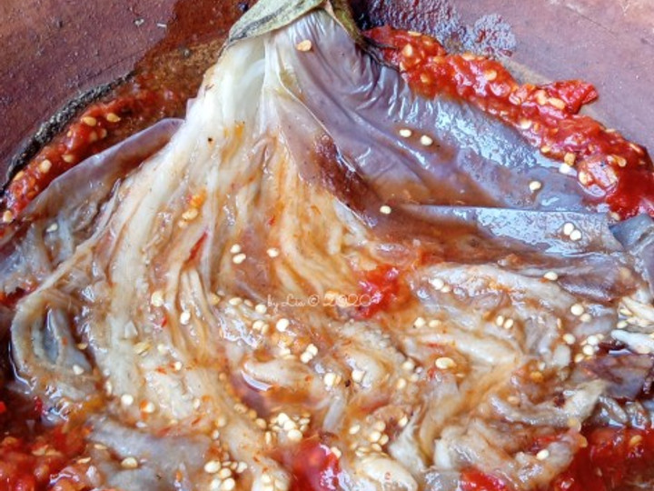 Anti Ribet, Memasak Sambal Terong Ungu versi Kukus Panggang Yang Sederhana