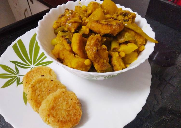 Recipe of Award-winning Chapor ghanto -a traditional bengali dish, it has been lost now