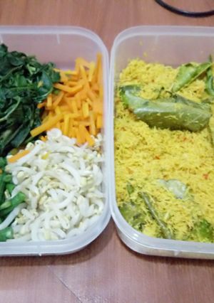 Foto resep Urap kuning kuyit 😀
