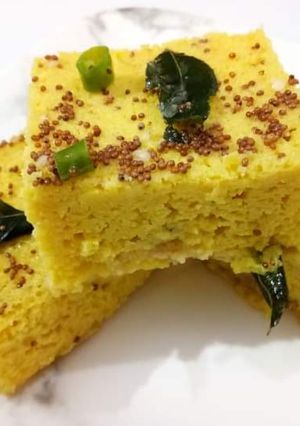 A picture of Dhokla.