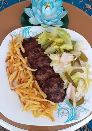 عکسی از دستور همبرگر خانگی