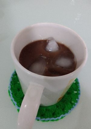 Foto resep Es Coklat Chia Seed Simpel
