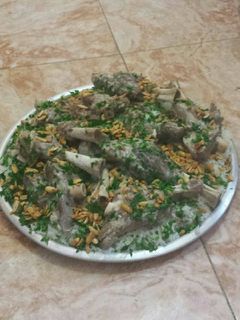 صورة لوصفة منسف موزات