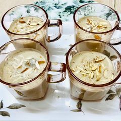 A picture of Dry fruits& nuts milkshake.