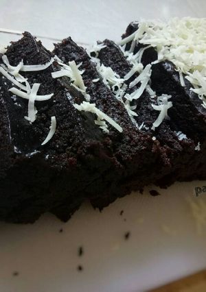 Foto resep Eggless steamed chocolatos cake