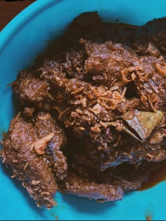 Langkah Mudah untuk Membikin Resep Rendang Daging Sapi sederhana ala Andin yang  Bikin Ketagihan Anti Ribet, Lezat Sekali