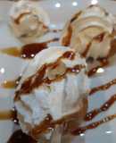 Merengues con caramelo