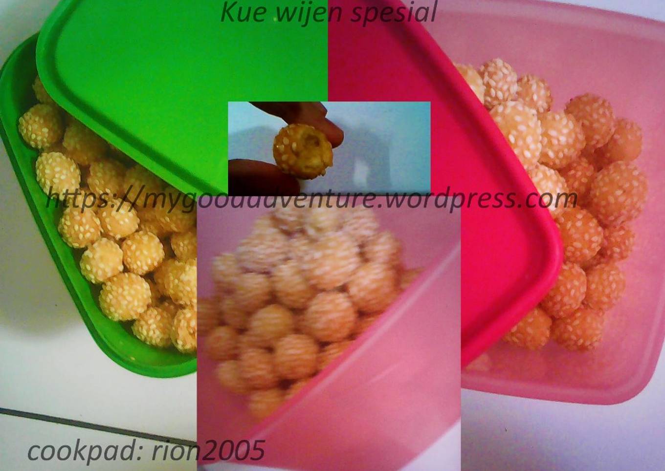Kue wijen Istimewa tradisional