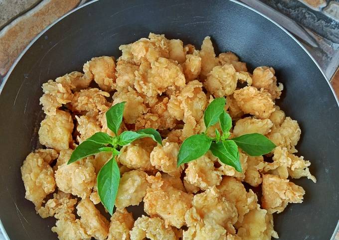 Cara Membuat Ayam Popcorn Yang Mudah Resepenakbgt Com