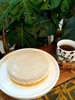 عکسی از دستور چیزکیک دارچینی