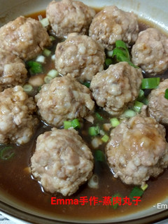 蒸豬肉丸子 的食譜成品照片