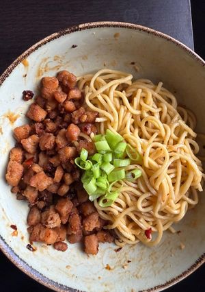 Foto resep Vegetarian dan dan noodle