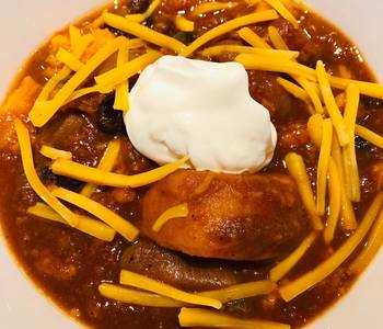 Fresh, Cooking Recipe Crockpot Sweet Potato  Black Bean Chilli Practical Delicious