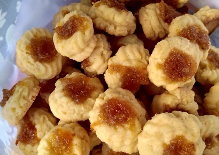 Resep Kue semprit selai nanas, Bisa Manjain Lidah