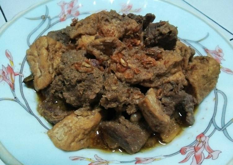 Cara Buat Lapis daging dan tahu Yang Enak