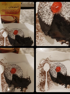 صورة لوصفة فوندو الشوكولاتة بدقيق الشوفان صحي ولذيذ 👌😋