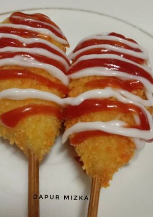 Foto resep Potato Sausage Corndog