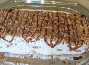 Foto di Semifreddo alla panna, amaretti e caramello salato